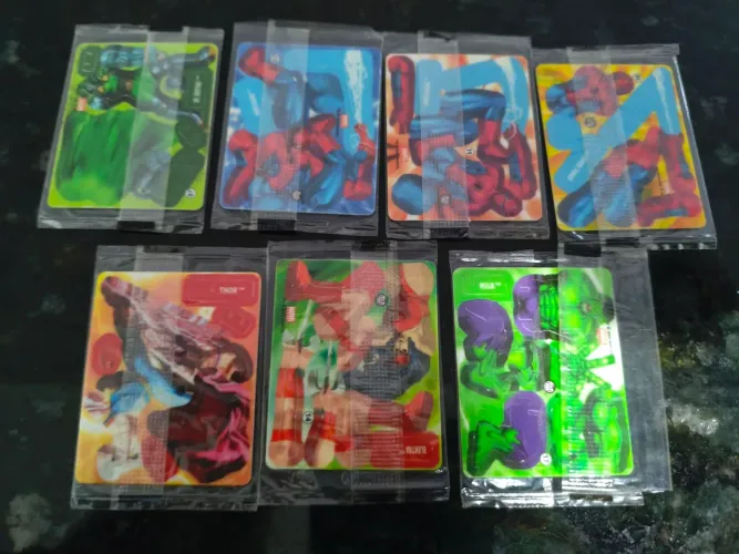 Montáveis Marvel X-Men Elma Chips