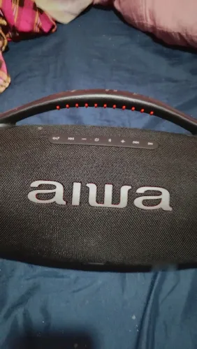 Som boobox aiwa 4 mês de uso com garantia valor 1000 a vista