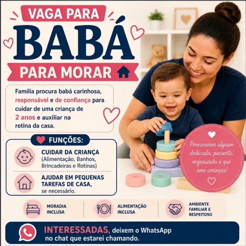 Babá para morar