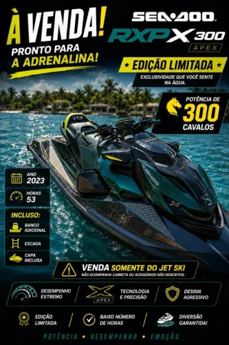 Sea-Doo RXP-X Apex 300 ano 2023