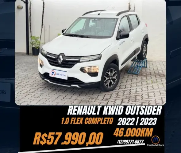 Renault Kwid Outsider 1.0 Flex 12V 5P Mec. 2023