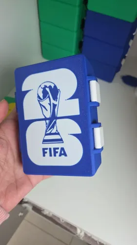 Porta figurinhas da Copa do Mundo