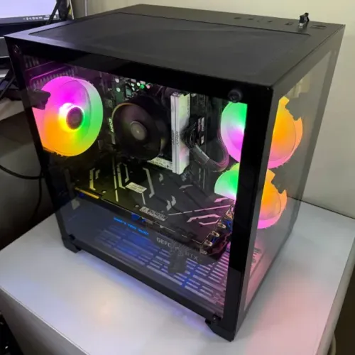 PC Gamer Ryzen 5 5500 + RTX 2070 SUPER + NVME 512GB + GARANTIA DE 1 ANO