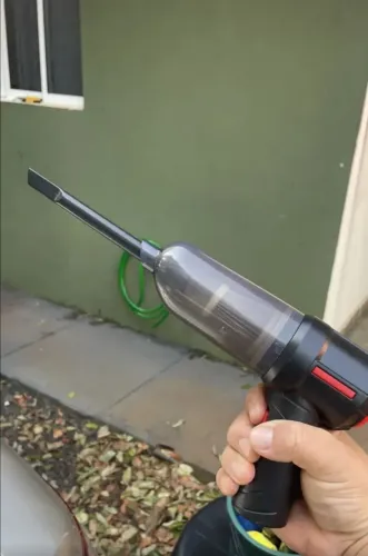 MINI ASPIRADOR PORTÁTIL PARA CARRO E CASA 