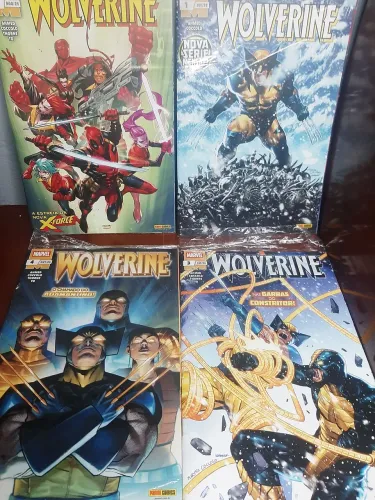 Wolverine fase atual vol 1 ao 4