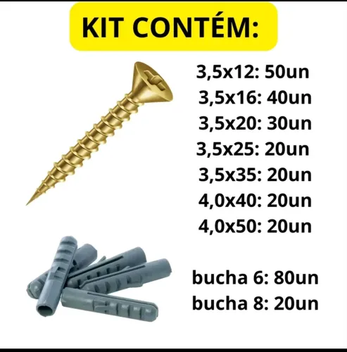 Caixa organizadora de buchas e parafusos!