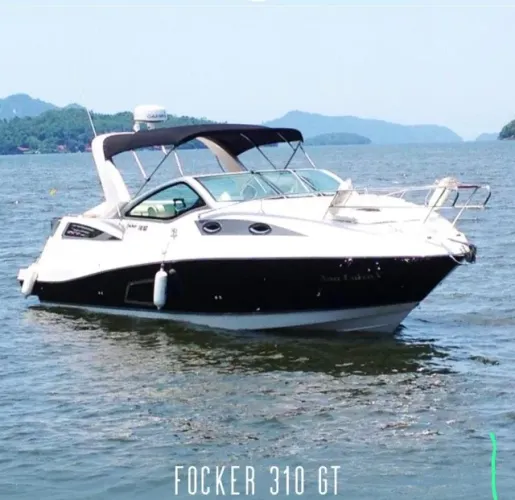 Lancha Focker 310 GT 2 x Mercruiser 170 HP Oportunidade!!!
