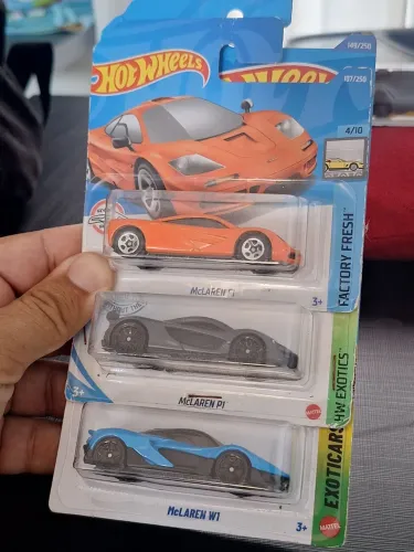 Hot wheels Coleção de Mclaren