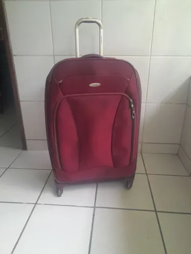 Mala grande Samsonite com 4 rodinhas 