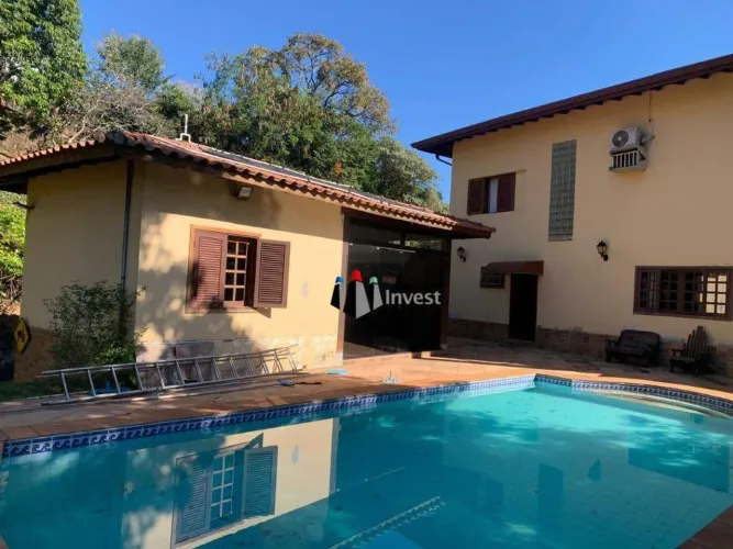 Casa com 4 dormitórios para alugar, 350 m² por R$ 12.275,00/mês - Colinas do Ermitage (Sou