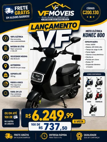 MOTO ELÉTRICA KONEC 800