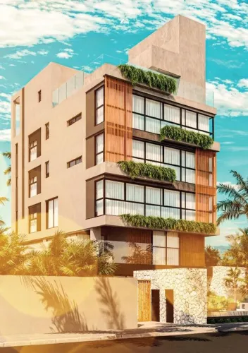 Apartamento à Beira-Mar com 3 Suítes e Churrasqueira