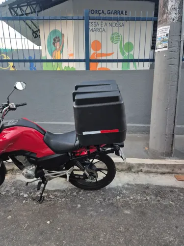 Baú 80L + suporte