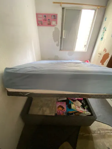 Cama box de casal sem colchao 
