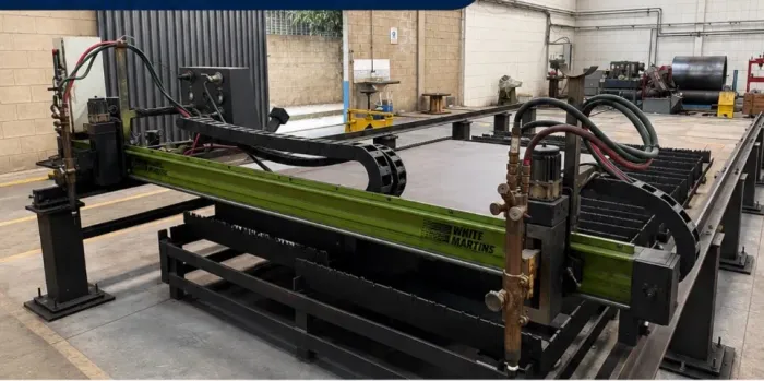 MÁQUINA DE OXICORTE CNC WHITE MARTINS