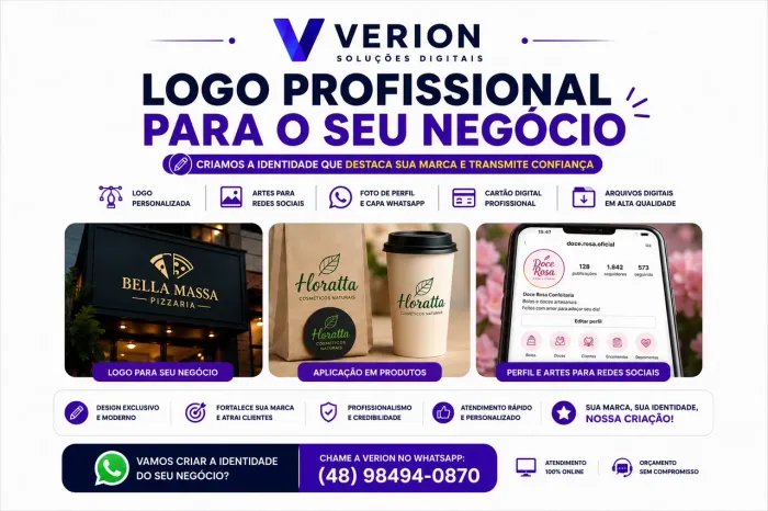 Criação de Logo Profissional para Empresas