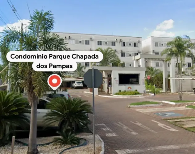APARTAMENTO 2 QUARTOS, MOBILIADO, COND. CHAP DOS PAMPAS, REGIÃO PONTE COXIPÓ, AV BEIRA RIO