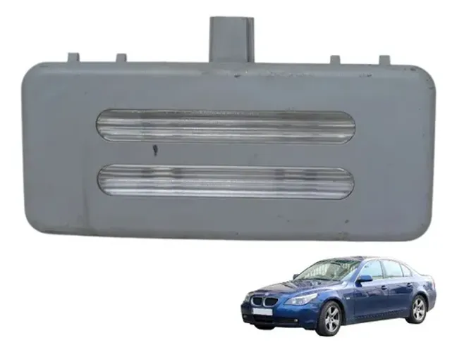 Luz Cortesia Teto Quebra Sol Bmw 560i E60 3.0 6cc 2008 2009