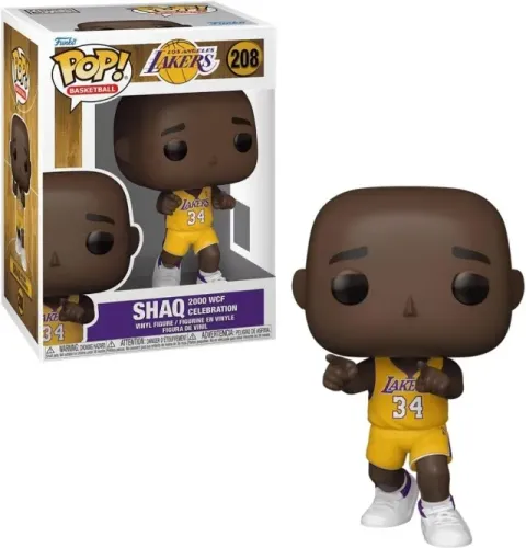 funko pop - shaquille o'neal #208 - nba