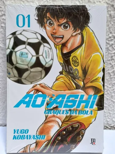Kit Mangás JBC - Ao Ashi Vol. 01 + Coyote (Lacrados!)