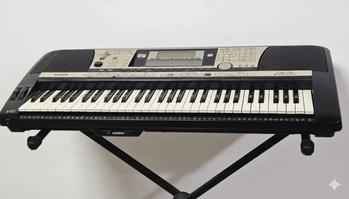Teclado Yamaha PSR 740 - Ótimo Estado de concervação com Acessórios 