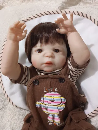 Bebê reborn 55 cm usado