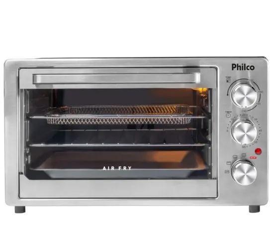 Forno Elétrico Air Fryer Philco 40L Inox PFE40I 127v