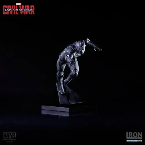 Pantera Negra Black Panther Capitão América Guerra Civil Iron Studios 1/10