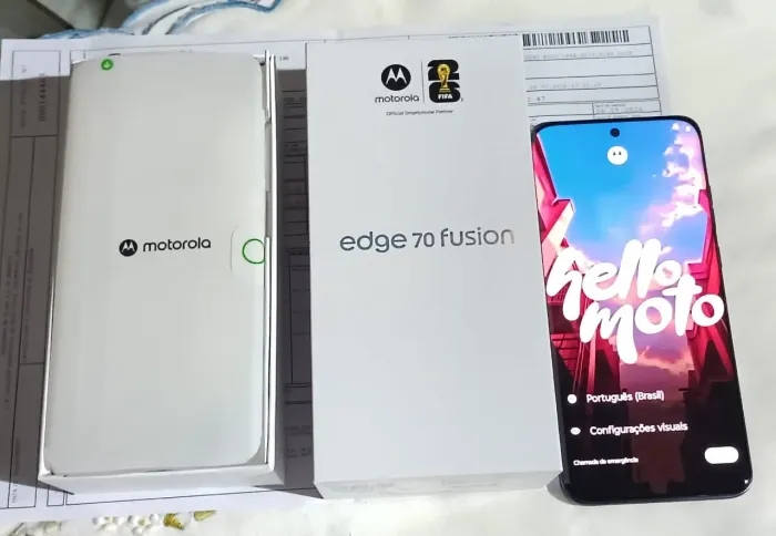 Edge 70 Fusion Novo Com Nota Fiscal 5G e NFC Na Garantia