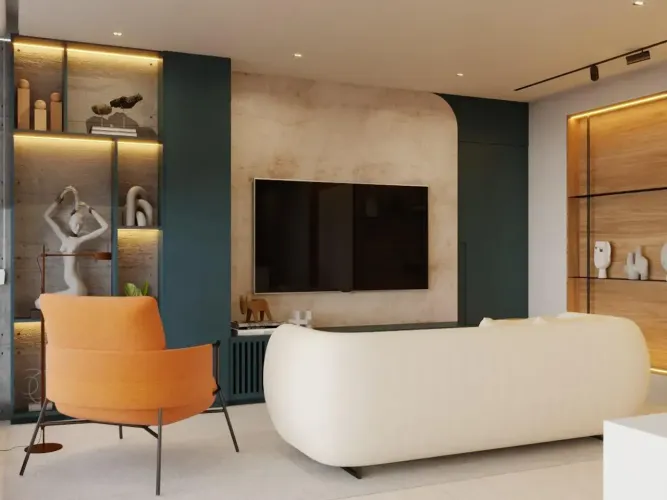 117985 -1a. Locação. Belíssimo apartamento Mobiliado com 2 suítes em condomínio com Lazer