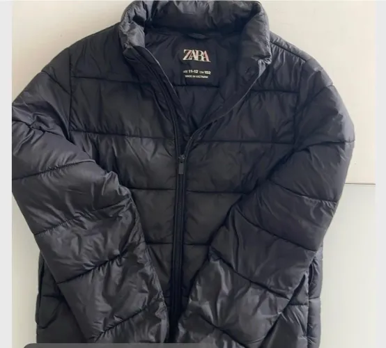 Casaco preto zara 