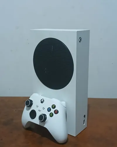 PXbox series S com controle original com jogos