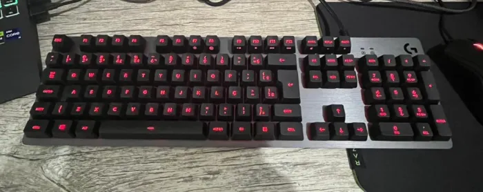 Teclado Mecânico Gamer Logitech G413 Carbon, Homer G, Abnt2