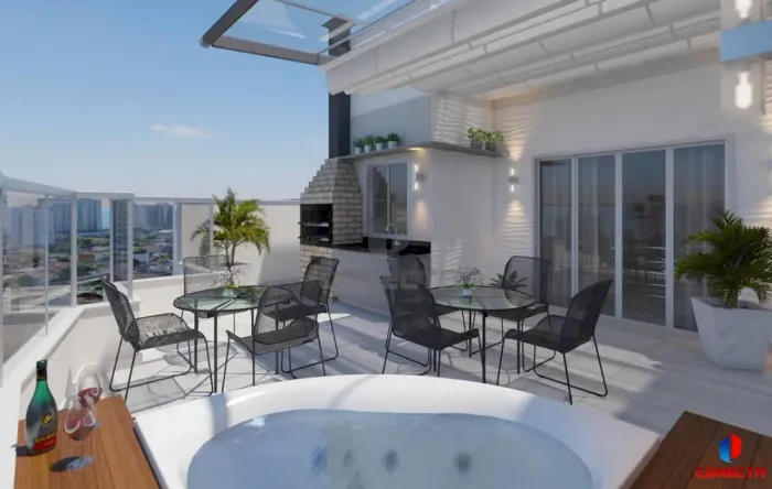 Cobertura duplex de 125m², 2 quartos, à venda em Vila Velha - Praia de Itaparica