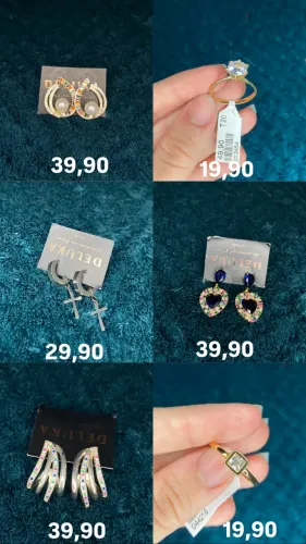DESAPEGO, ROUPAS USADAS E JOIAIS NOVAS