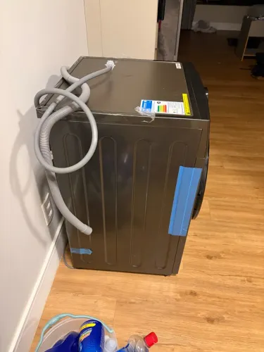 Lavadora de Roupas Midea Slim 11kg HealthGuard Smart Inverter Água Fria e Quente