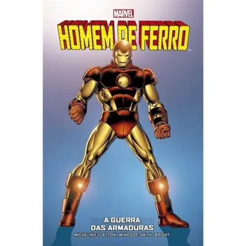HQ PANINI HOMEM DE FERRO - GUERRA DAS ARMADURAS (MARVEL VINTAGE)