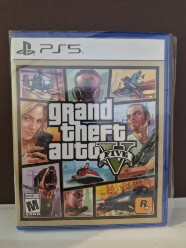 GTA V PARA PS5 MÍDIA FÍSICA NOVO