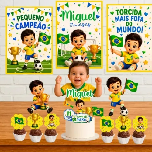 Kit festa pronta minha primeira copa 