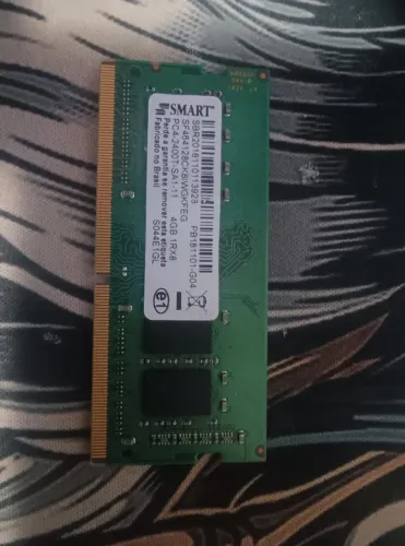 Memória RAM SMART DDR4 4GB 2400MHz para Notebook