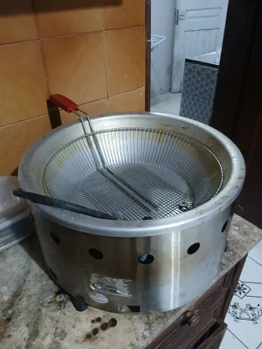 Fritadeira a gas , para batata industrial