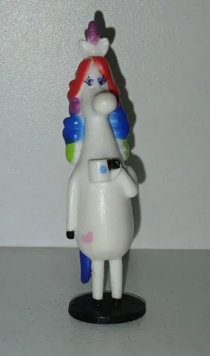 BONECO MINIATURA DIVERTIDA MENTE ORIGINAL DISNEY UNICORNIO