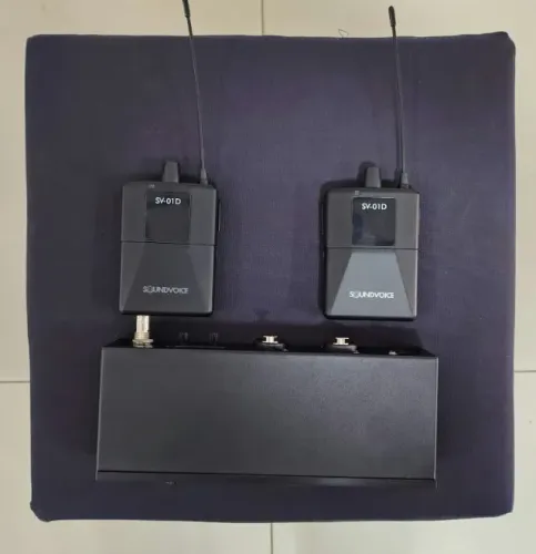 Retorno sem fio Soundvoice Duplo SV-01D