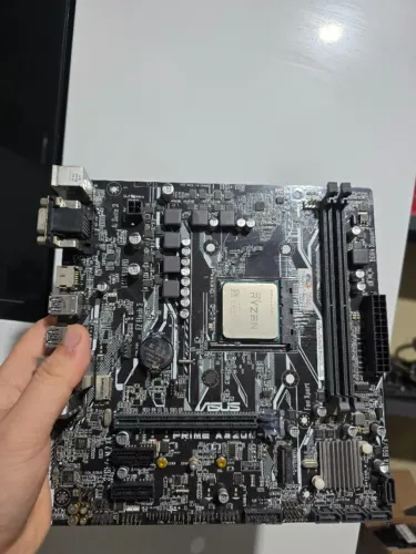 Kit processador RYZEN 5 1600 + A320M PRIME