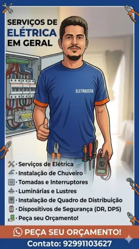 Eletricista residencial