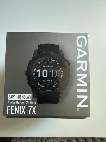 Garmin fênix 7X sapphire solar 