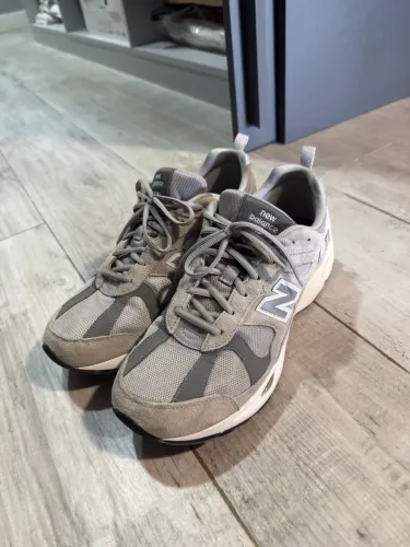 New Balance Tênis 878 de Camurça / Cinza