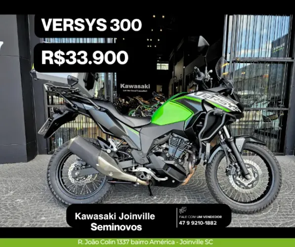 VERSYS X 300-APENAS 3.584 KM