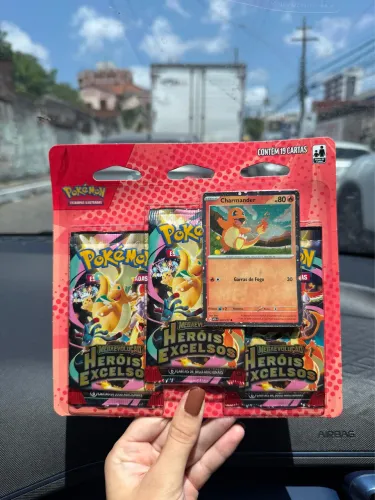 Pokémon Blister Triplo Heróis Excelsos 
