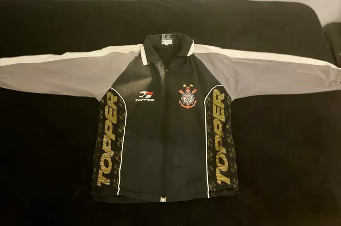 Agasalho infantil do Corinthians